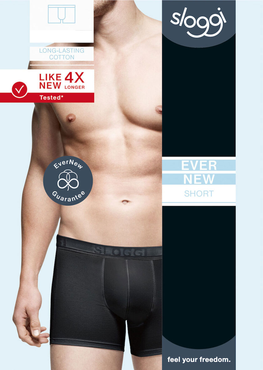 Sloggi Evernew short zwart verpakking