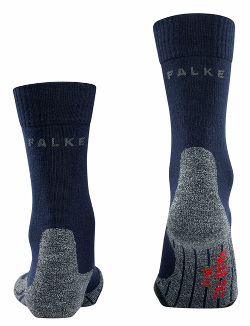 Falke Tk2 wandelsokken blauw achterkant