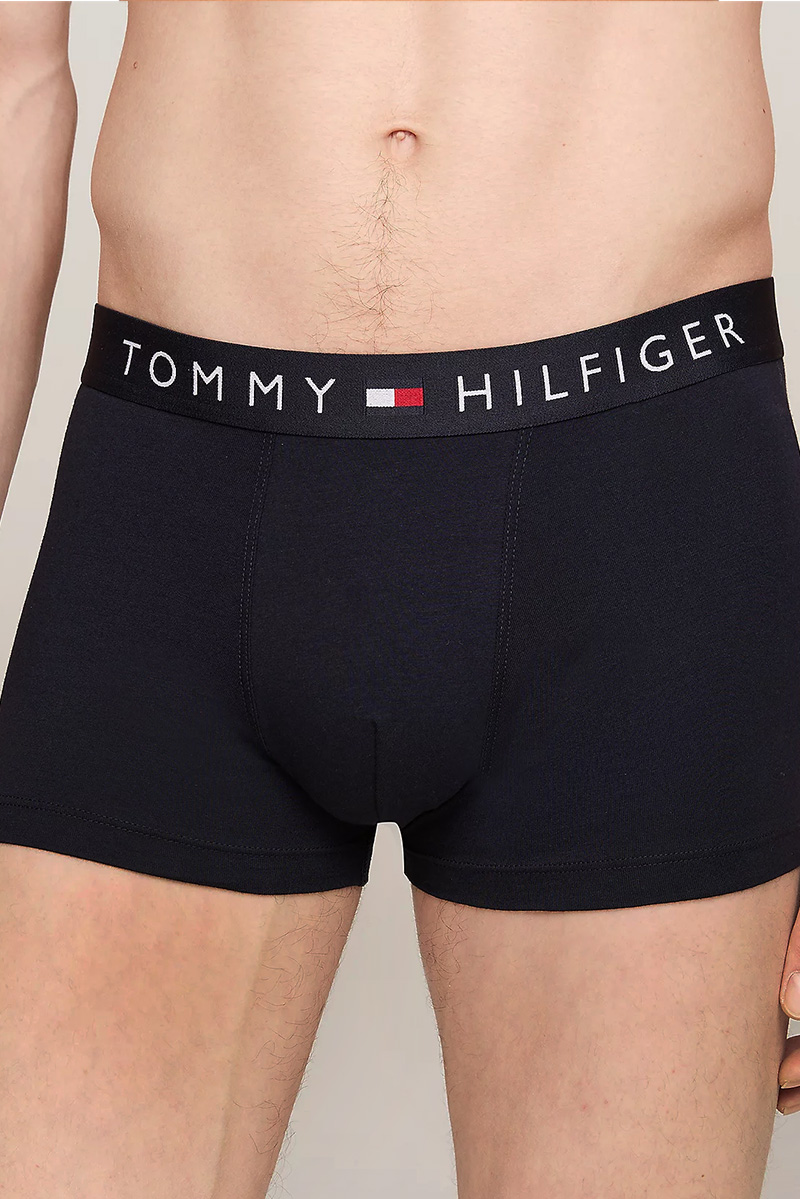 Tommy Hilfiger boxershorts 3-pack grijs-blauw-zwart