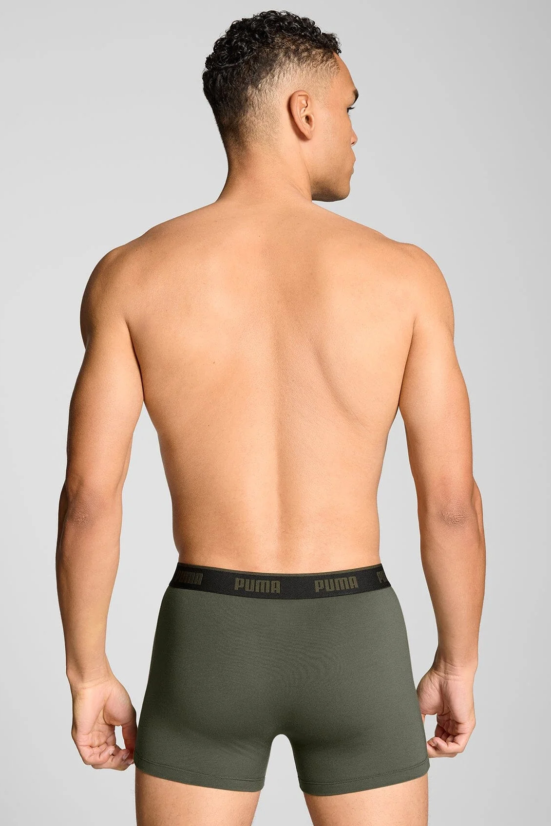 Puma Boxershorts 6-pack groen-zwart