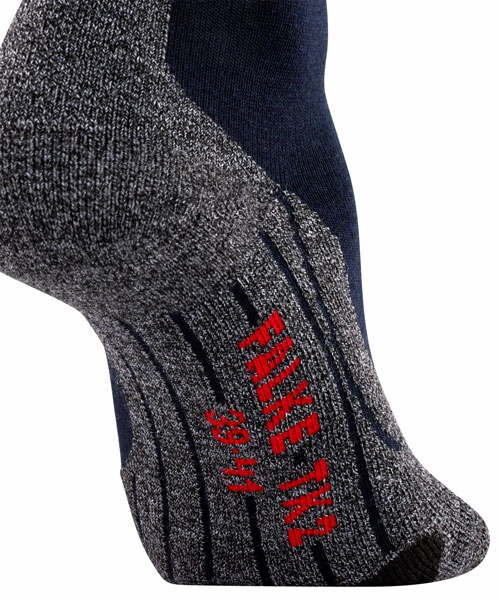 Falke Tk2 wandelsokken blauw onderkant