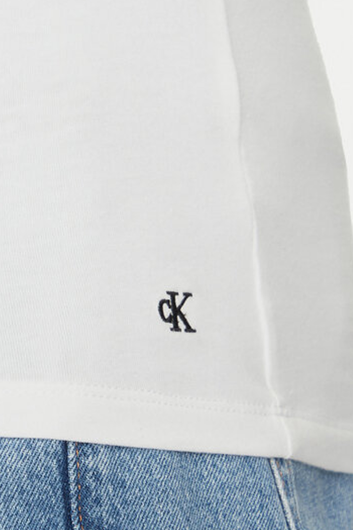 Calvin Klein T-shirts cotton stretch wit 3-pack