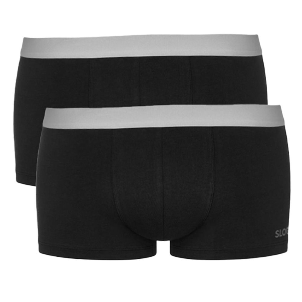 Sloggi Go abc Hipsters 2-pack zwart