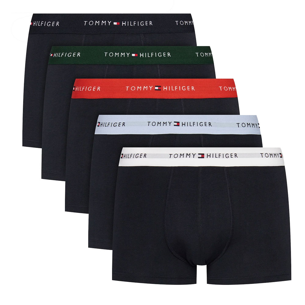 Tommy Hilfiger boxershorts 5-pack blauw