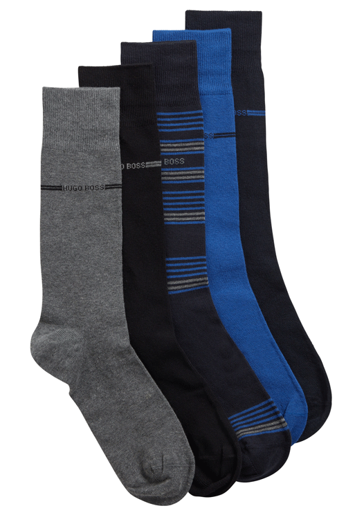 Hugo Boss 5 paar sokken giftbox