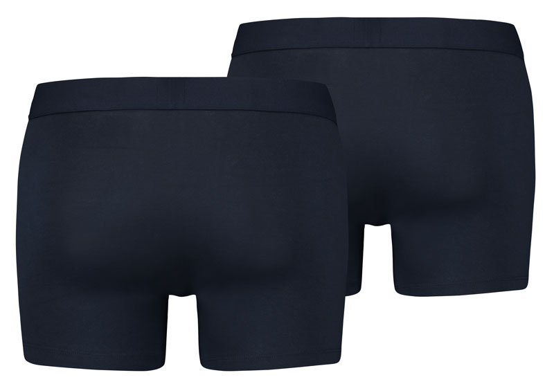 Levis boxershorts 2-pack blauw achterkant