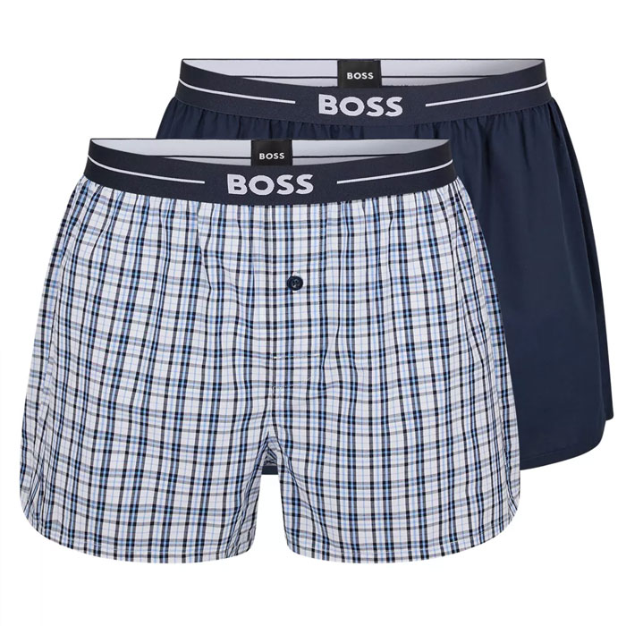 Hugo Boss boxers wijd 2-pack