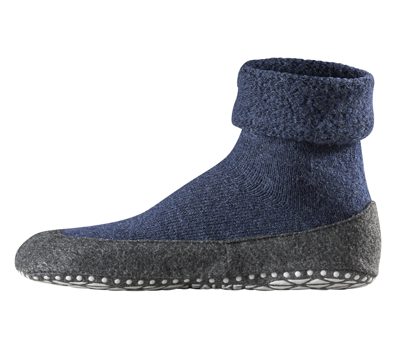 Falke huissokken cosyshoe blauw