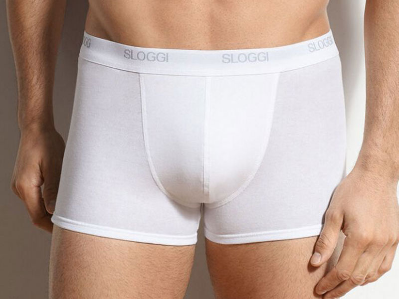 Sloggi Basic boxershort voorkant wit