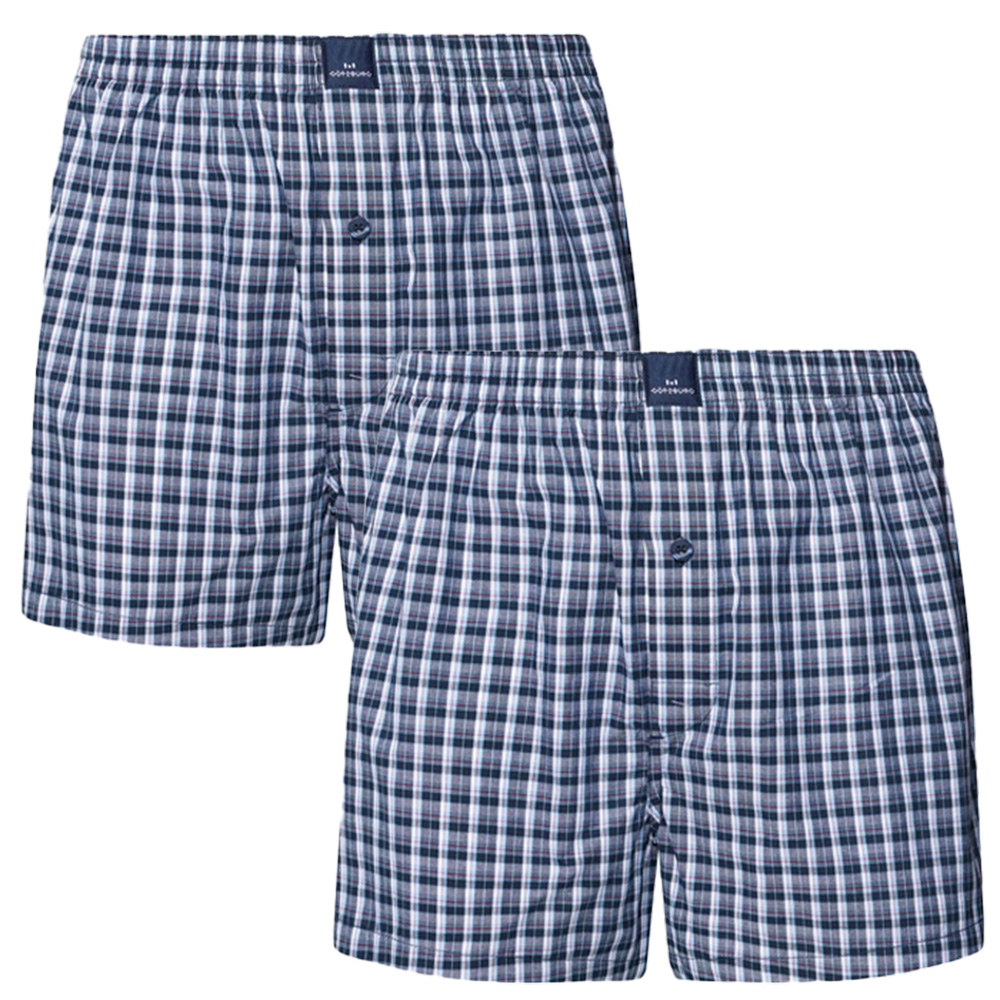 Gotzburg Boxers Clubhouse 2-pack lichtblauw