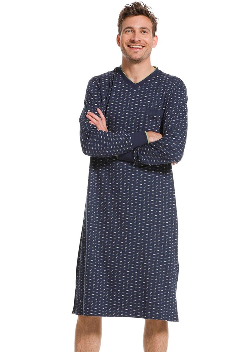 Pastunette Nachthemd met V-hals blauw