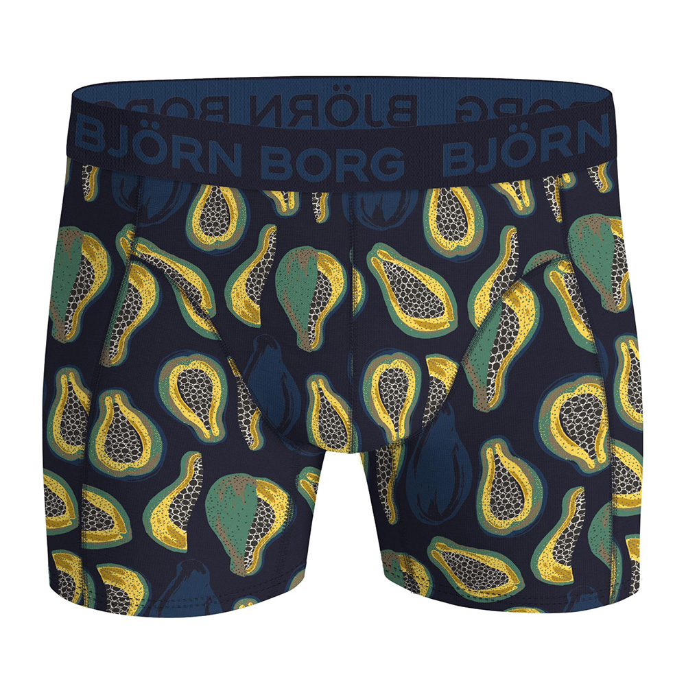 Bjorn Borg boxershorts cotton stretch 3-pack geel