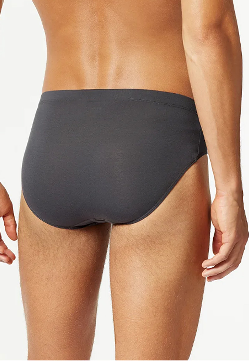 Schiesser Mini slips Uncover Modal cotton 3-pack grijs