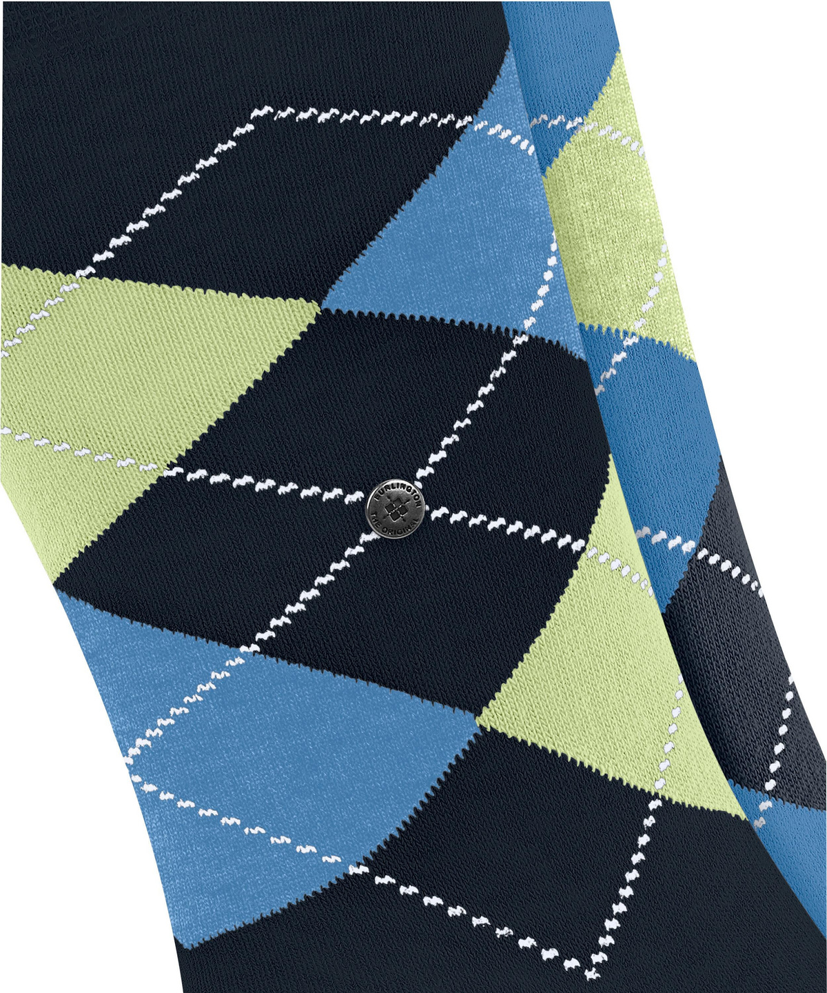 Everyday Argyle heren sokken 2-paar blue - blauw