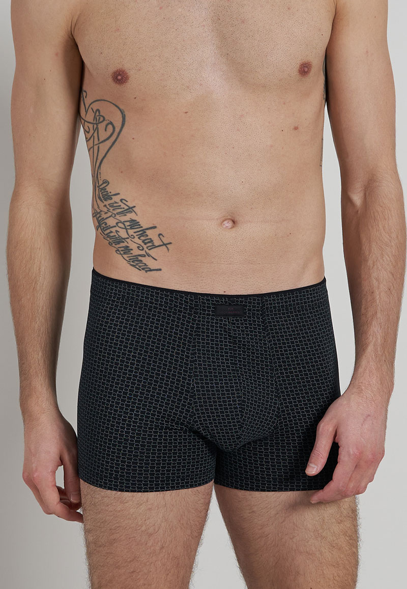 Gotzburg Boxershort zwart met printje