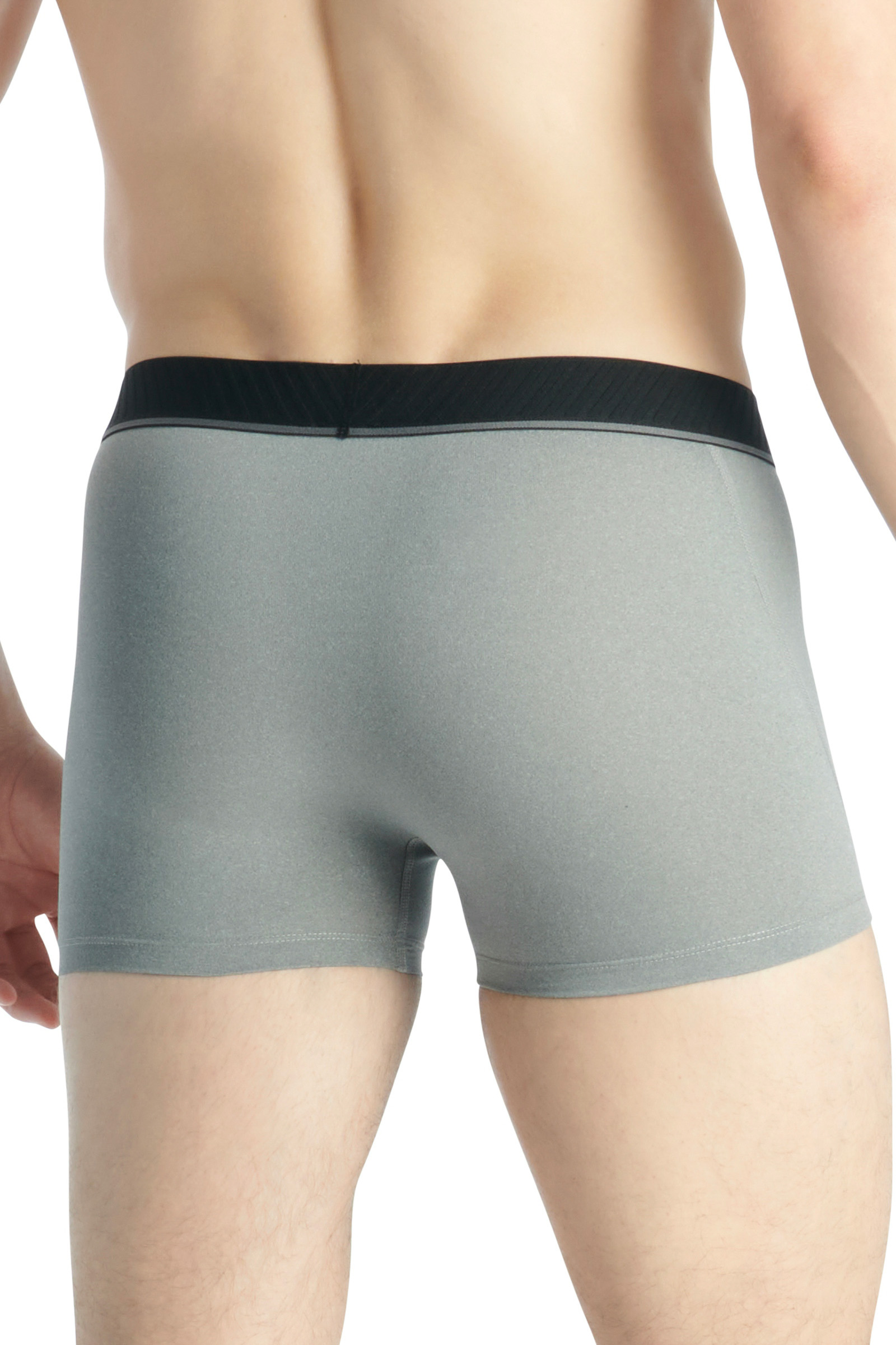 Adidas Boxershorts Micro flex Trunk  3-pack zwart grijs 