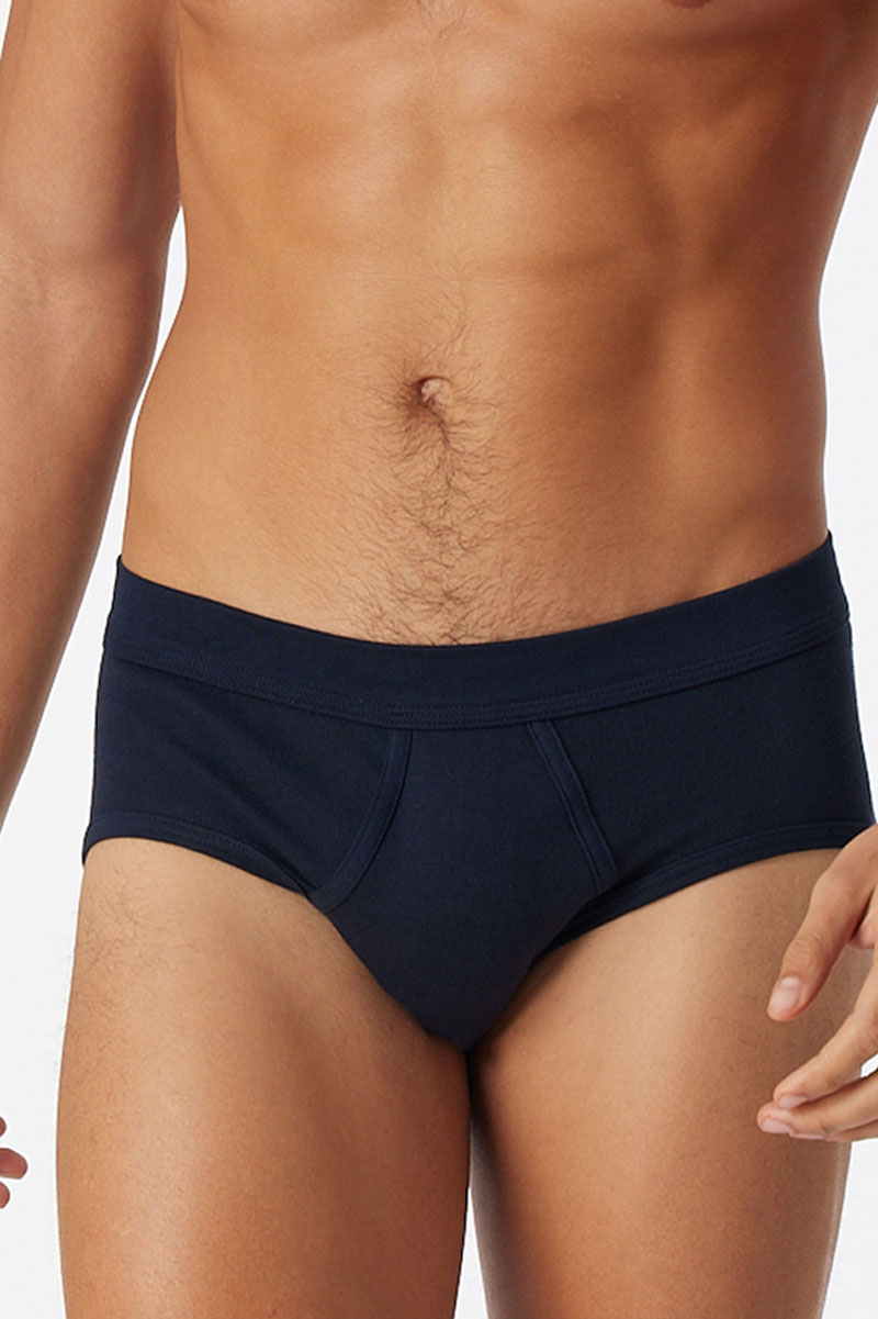 Schiesser Sportslip met gulp Essential 6-pack navy
