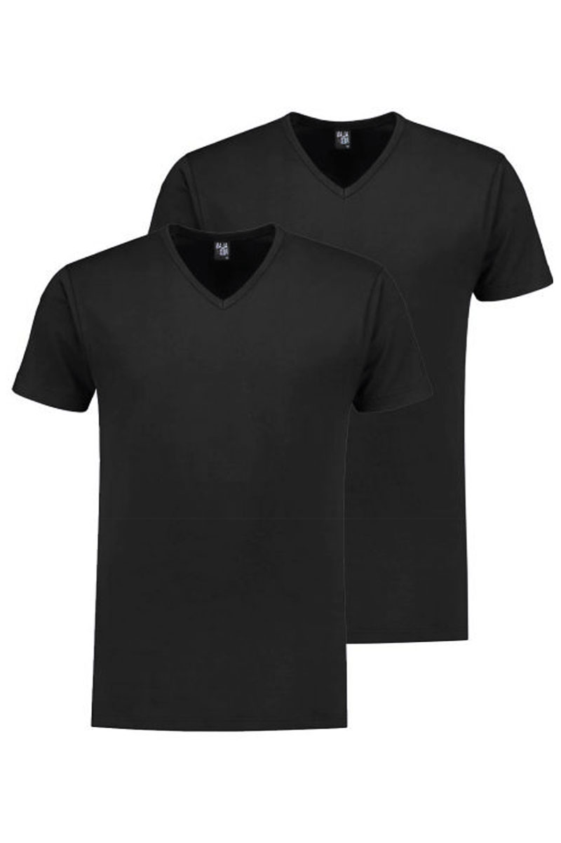 Alan Red T-shirts Vermont 2-pack zwart