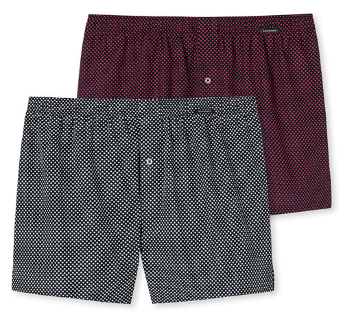 Schiesser wijde boxershorts 2-pack