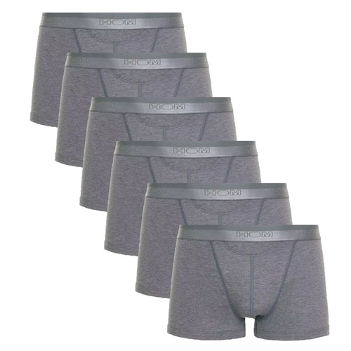 Hom Ho1 boxershorts actie 6-pack grijs