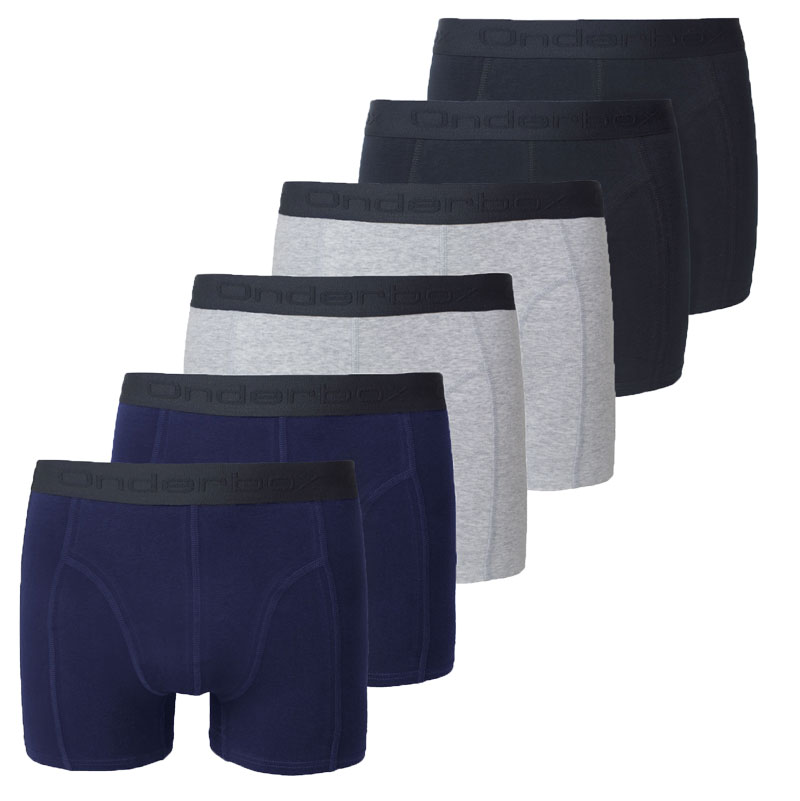 Onderbox boxershorts 6-pack multi