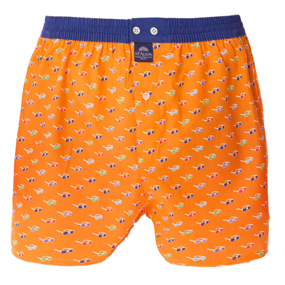 Mc Alson boxer Sunglasses oranje   