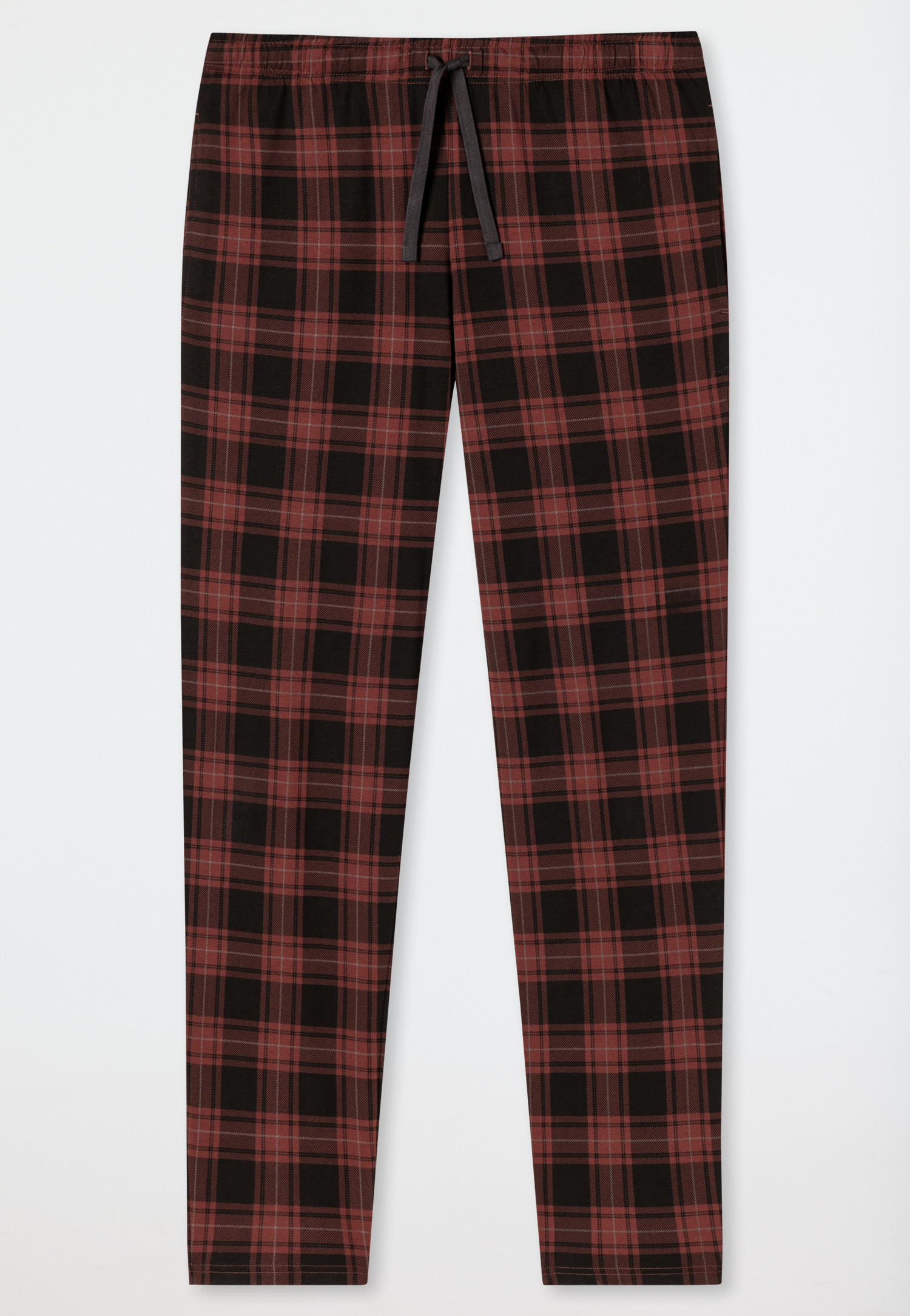 Schiesser Pyjamabroek met ruit rood