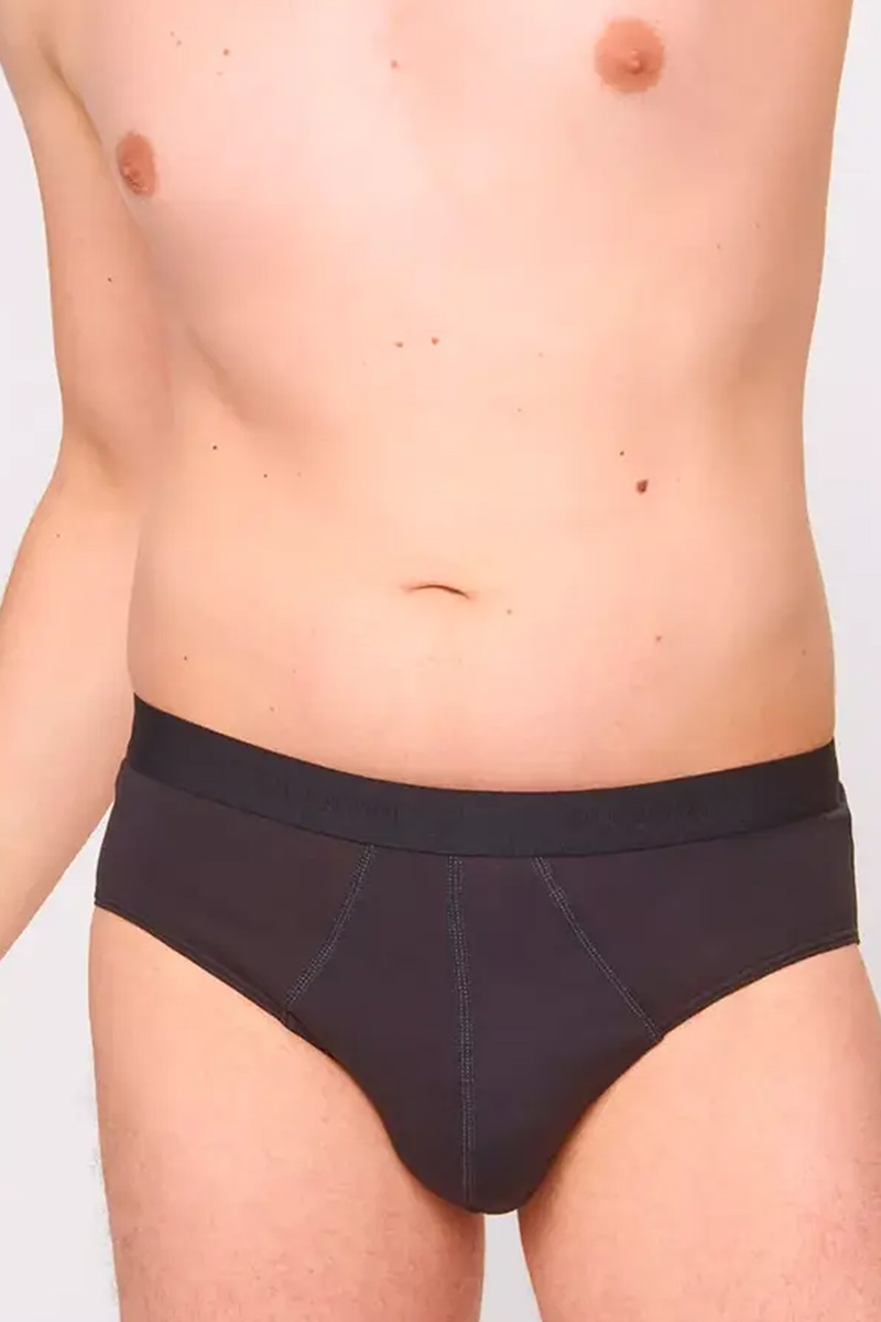 Sloggi midi slip 24/7 zwart 2-pack