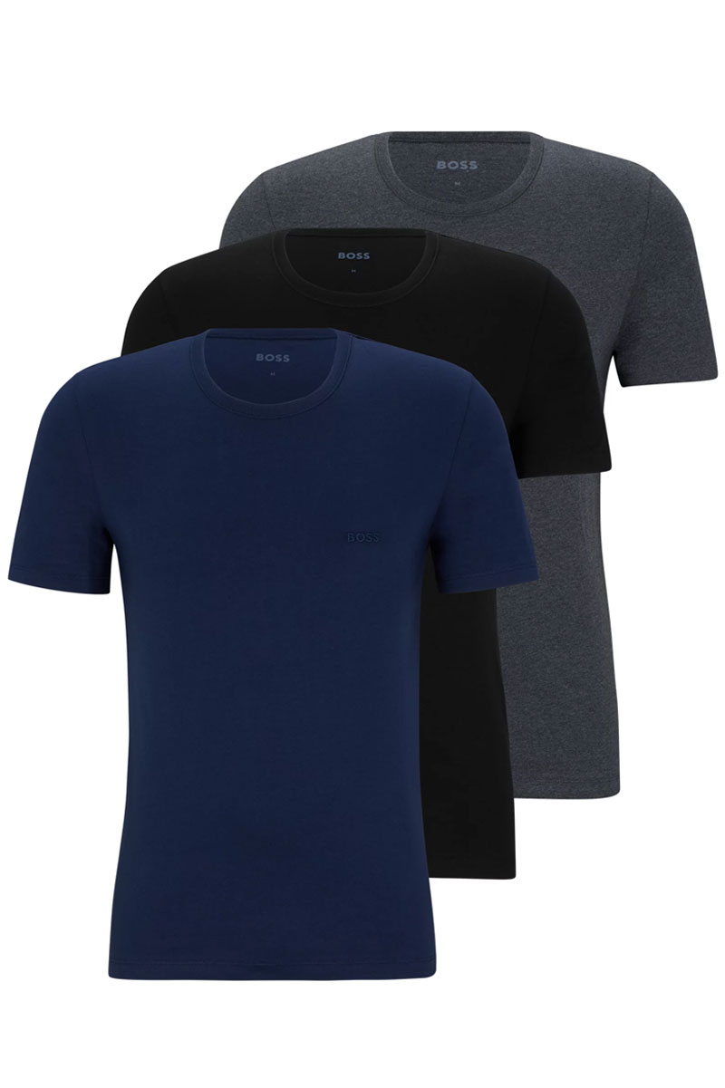 Hugo Boss T-shirt O-hals Classic 3-pack multi
