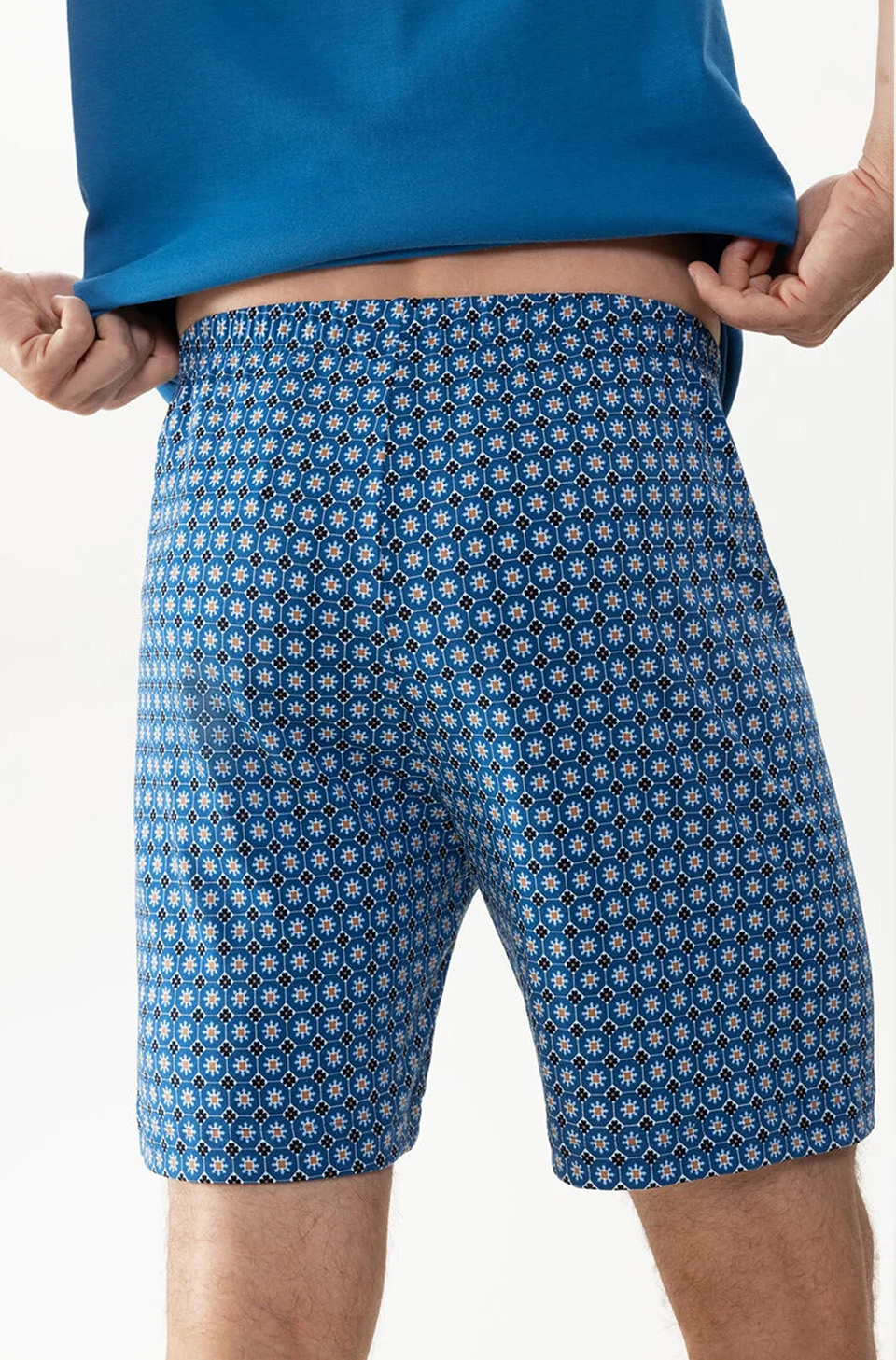 Mey shortama Blue Flower 