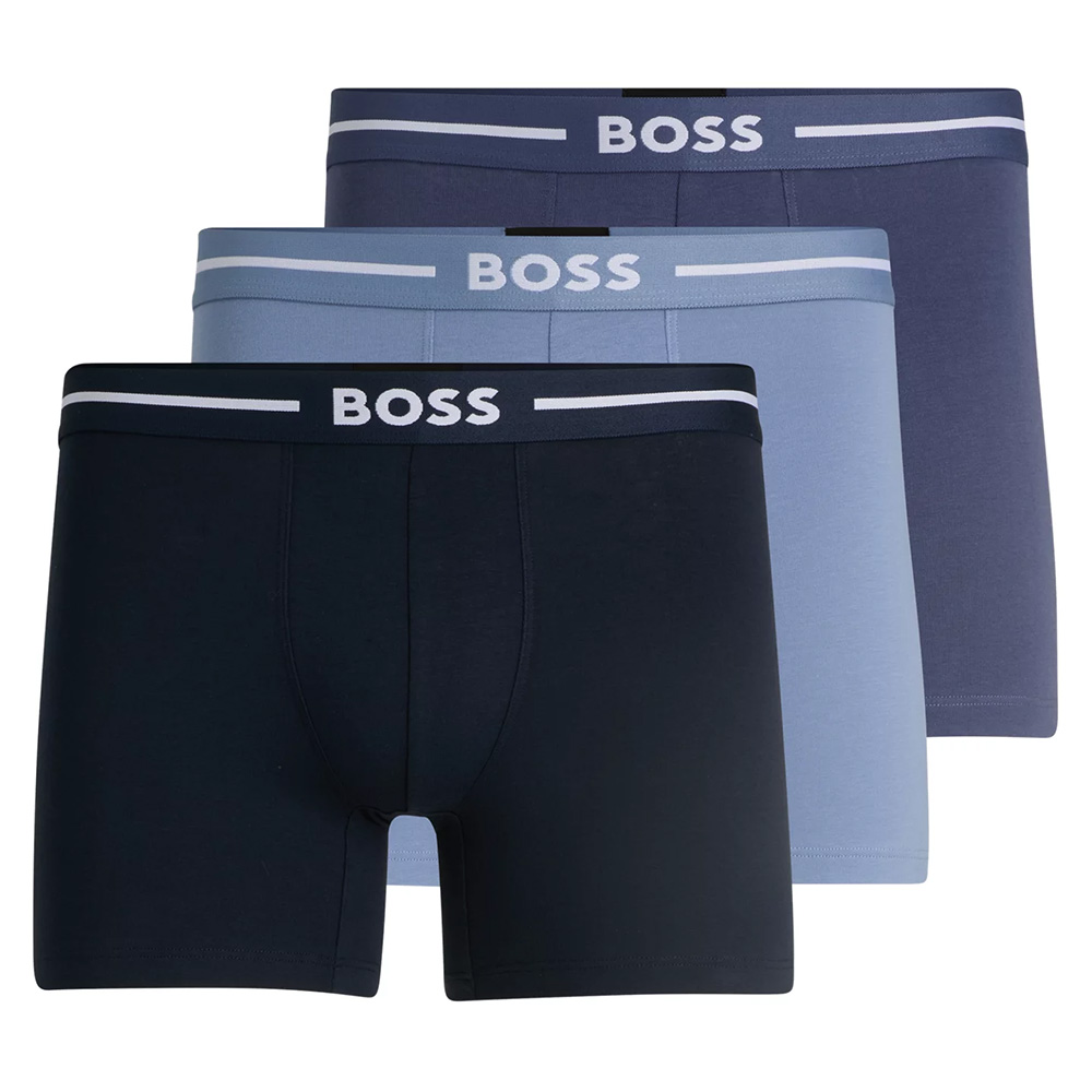 Hugo Boss Bold boxershorts 3-pack blauw