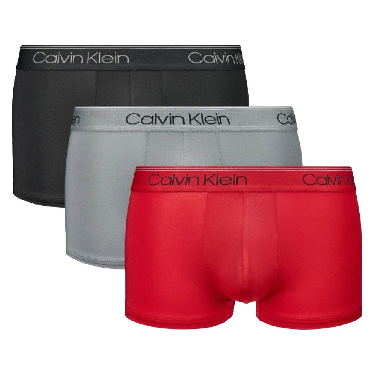  Calvin Klein microfiber trunk 3-pack multi