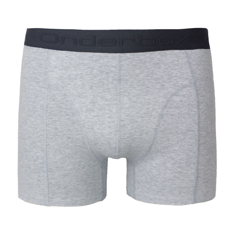 Onderbox 6-pack boxershorts grijs single