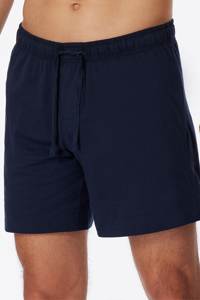 Schiesser Pyjamabroek kort model blauw