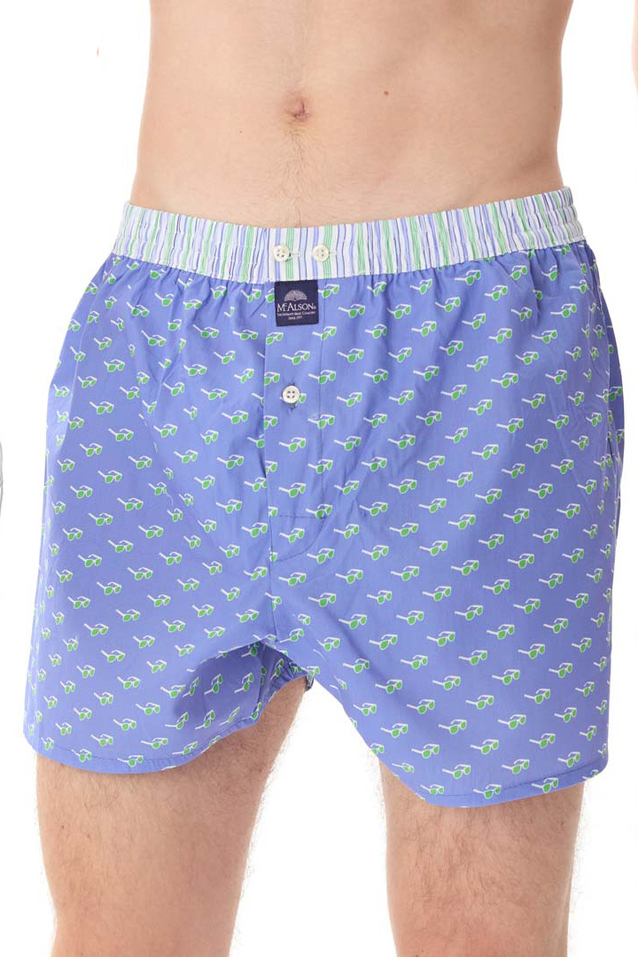McAlson boxer Sunglasses blue