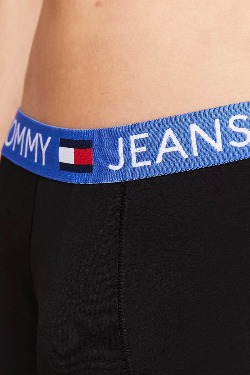 Tommy Jeans 3-pack shorts - trunk zwart