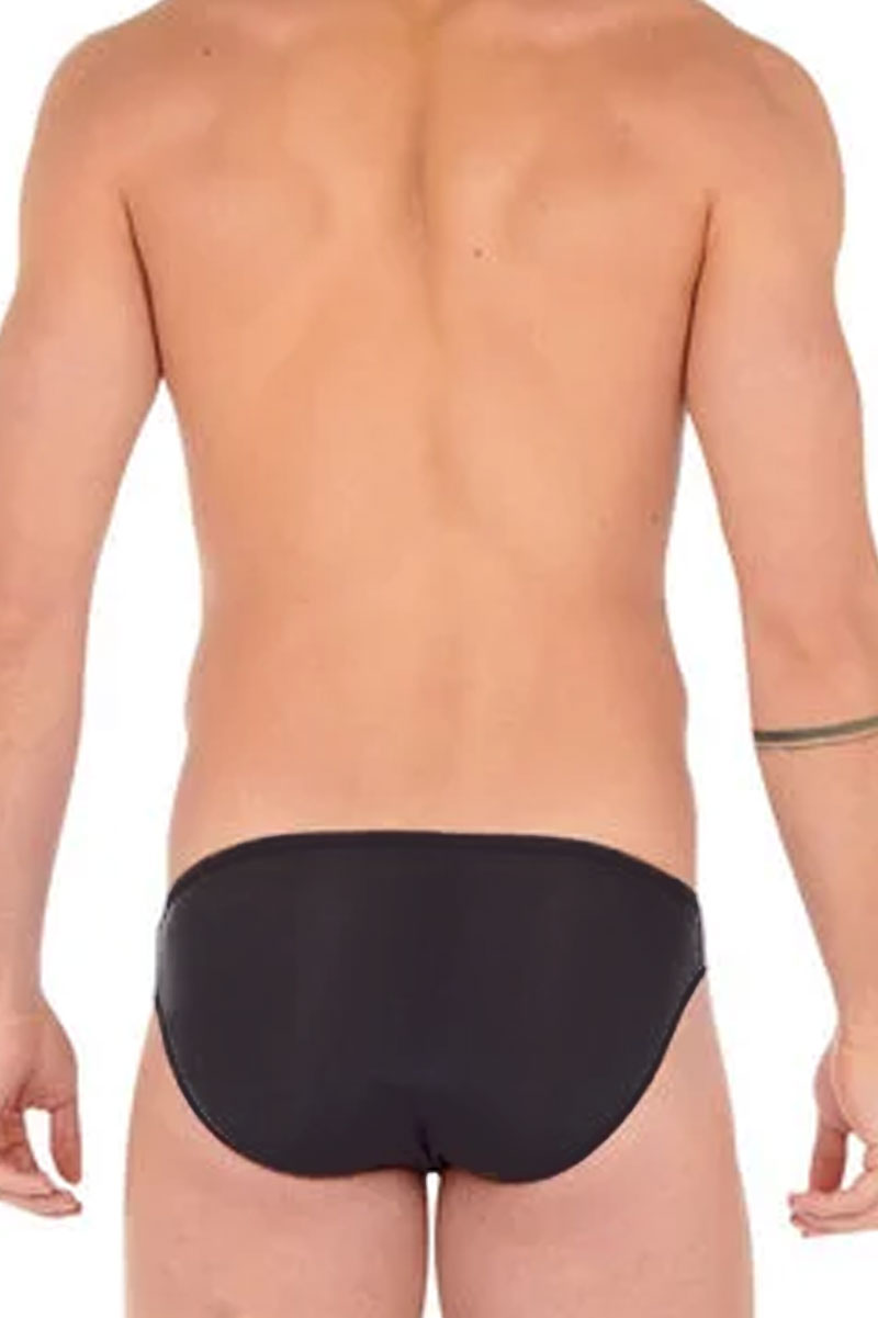 Hom micro slip Plumes zwart