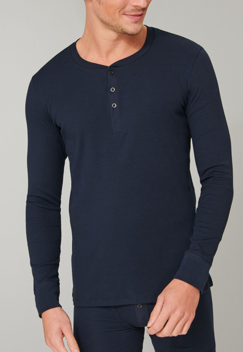 Schiesser Pyjamashirt  met knoopjes