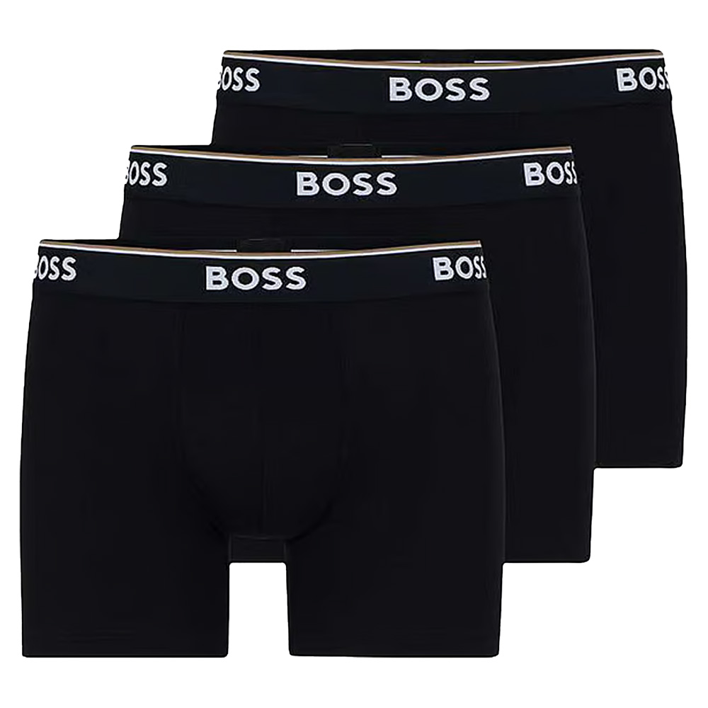 Hugo Boss boxershorts Power 3-Pack zwart