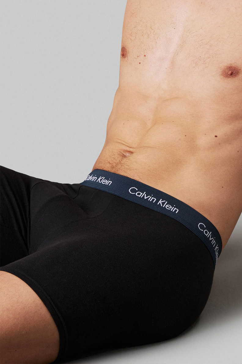 Calvin Klein Boxershort long 5-pack zwart 