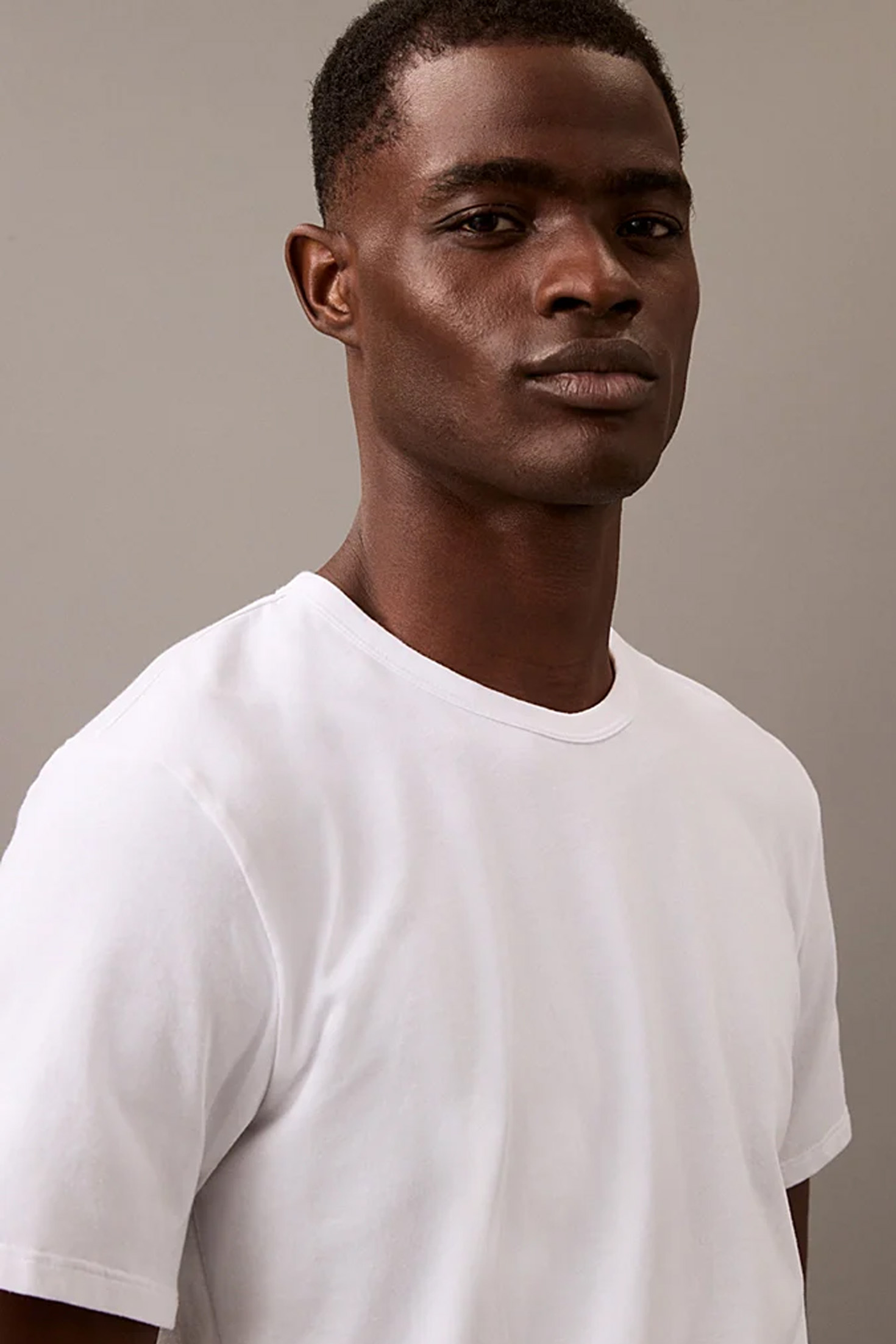 Calvin Klein T-shirts cotton stretch wit 3-pack