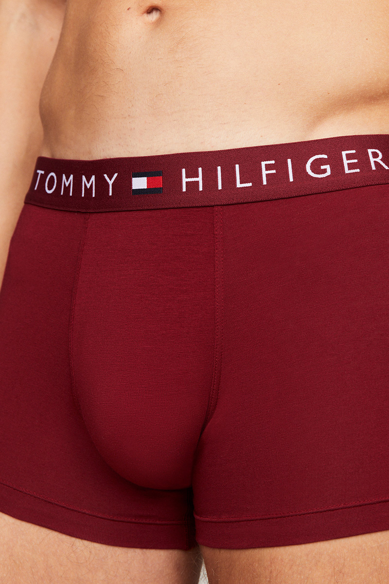 Tommy Hilfiger boxershorts 3-pack grijs-blauw-rood
