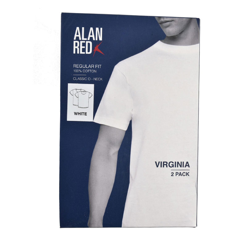Alan Red 2-pack wit Virginia voorkant verpakking