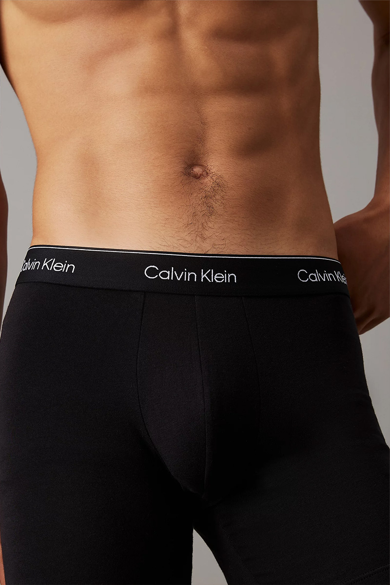 Calvin Klein Icon boxershort lang 3-pack zwart