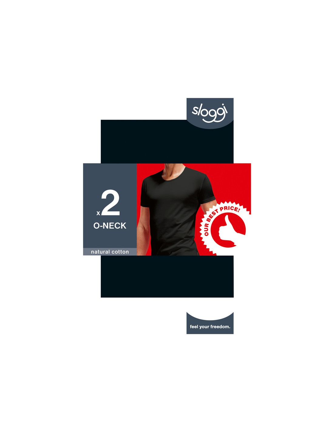 Sloggi 24/7 T-shirt 2-pack