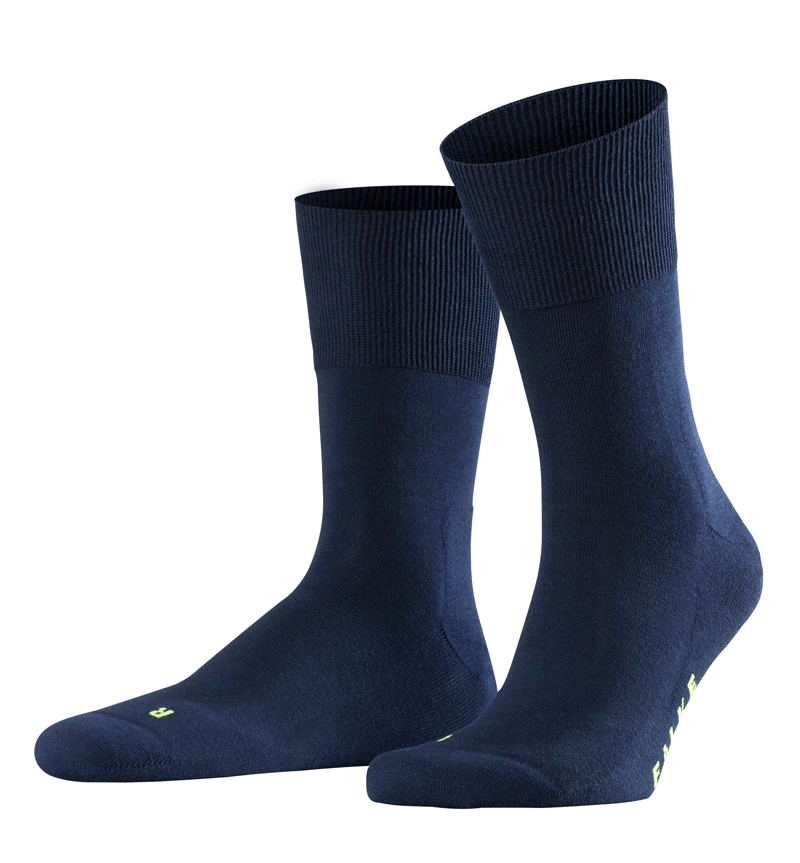Falke Run blauwe sokken