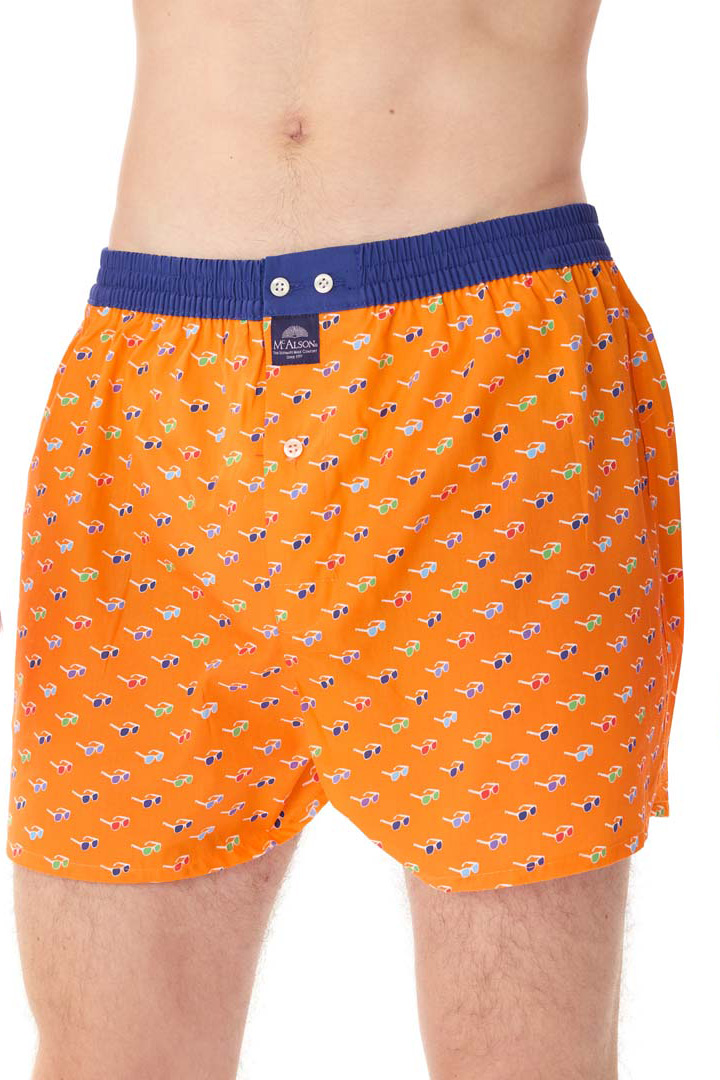 Mc Alson boxer Sunglasses oranje   