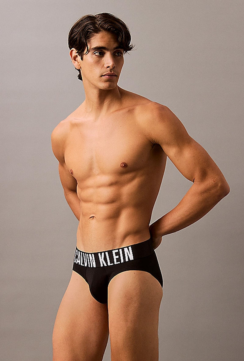 Calvin Klein Intense power slips 3-pack zwart 