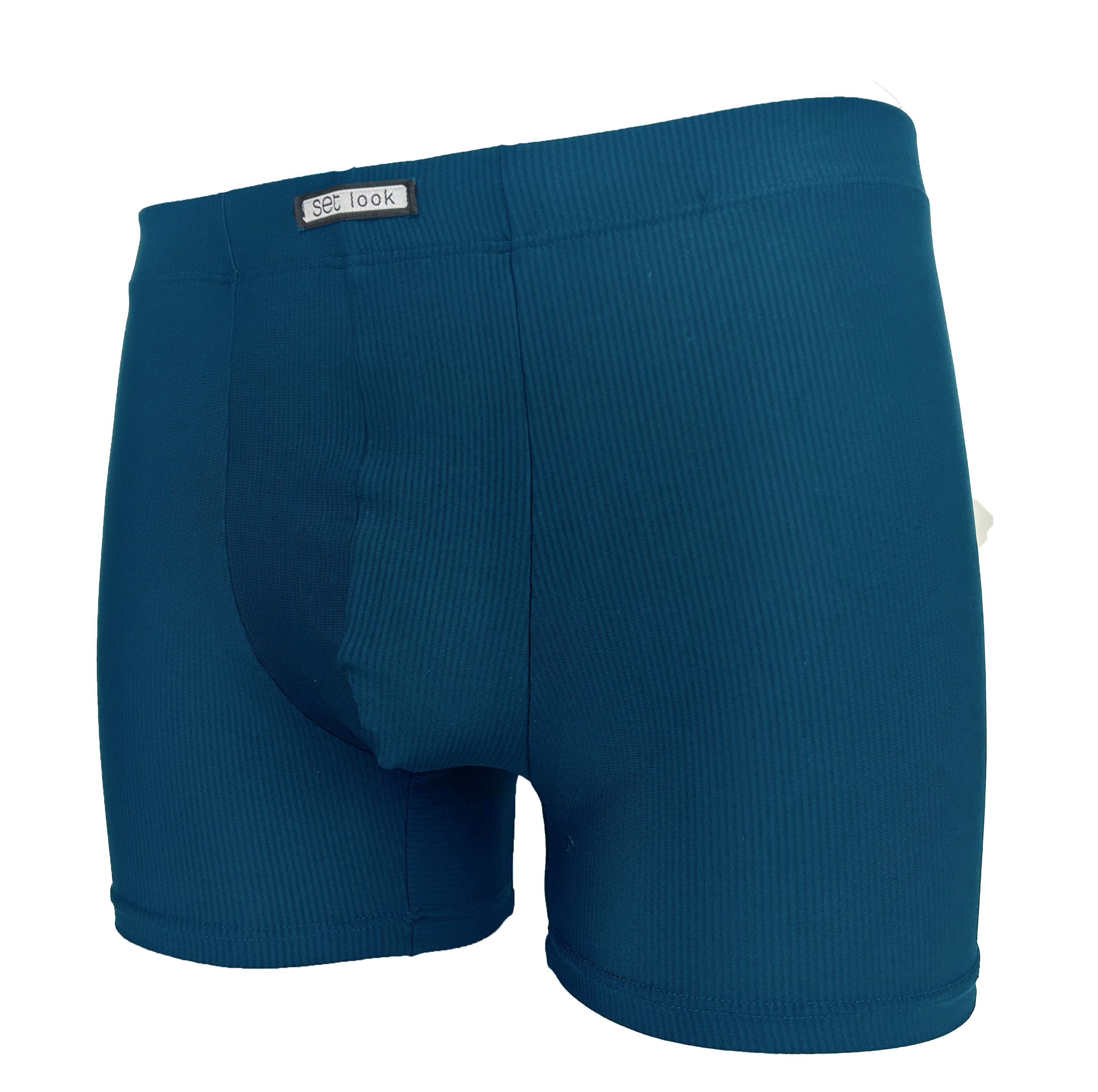 Set Boxershort microfiber blue gestreept