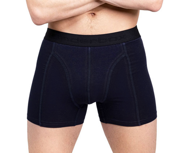 Onderbox boxershort blauw voorkant